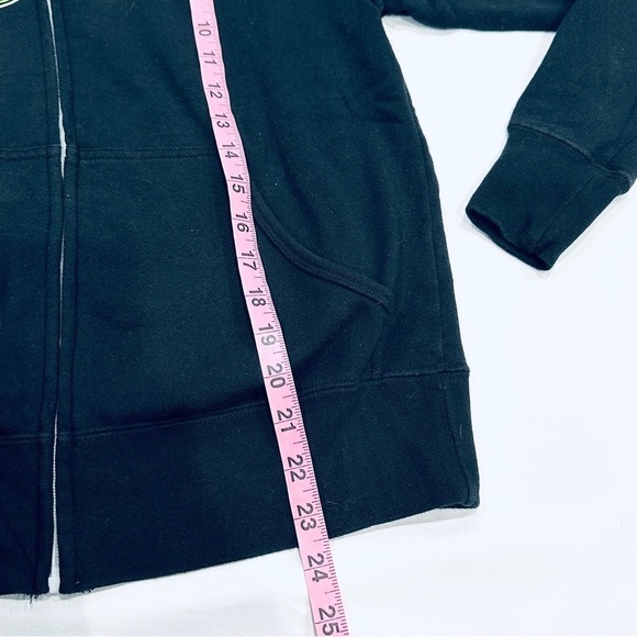 Wicked Broadway Musical Black Green Zip Hoodie Sweatshirt - Picture 5 of 7